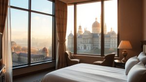 Romantisches Hotelzimmer mit Schlossblick in Schlierbach