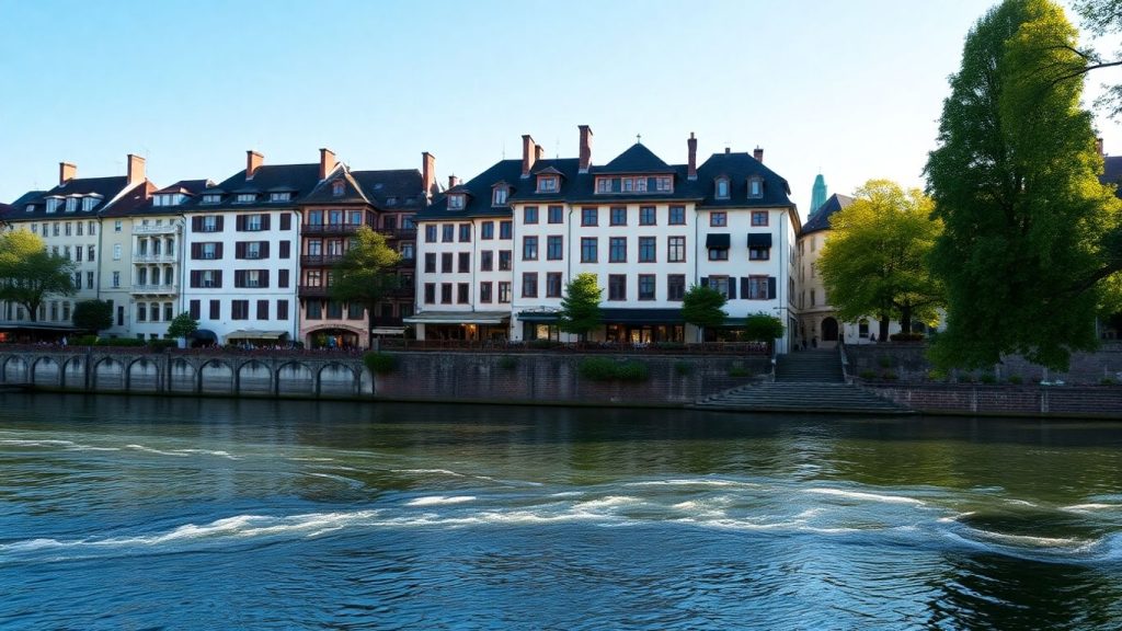 Hotels am Neckarufer in Neuenheim