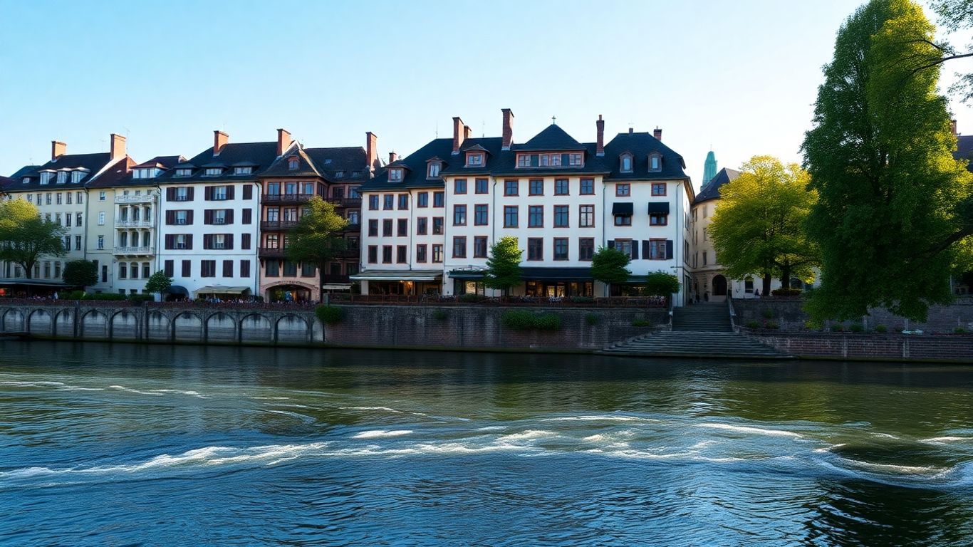 Hotels am Neckarufer in Neuenheim